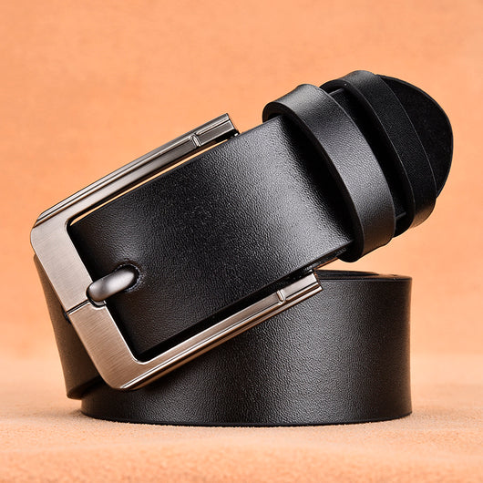 Cinturón de Cuero para Hombre con Hebilla de Pasador - Image 32
