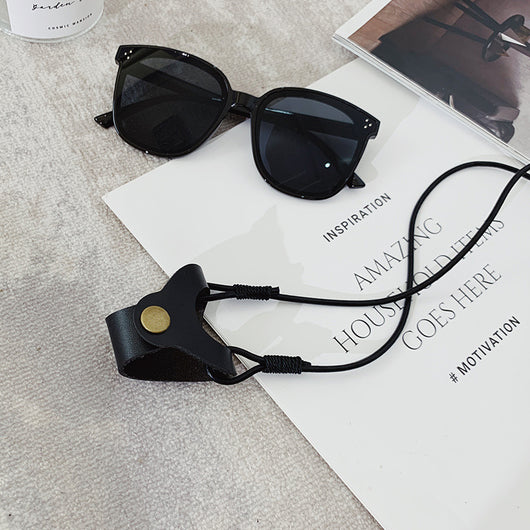 Cordón para Gafas de Cuero - Sujetador de Lentes con Clip Ajustable - Image 3
