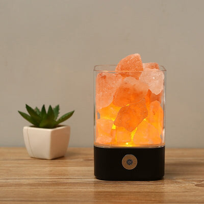Lámpara de Sal Cristal Romántica para Dormir - Image 5
