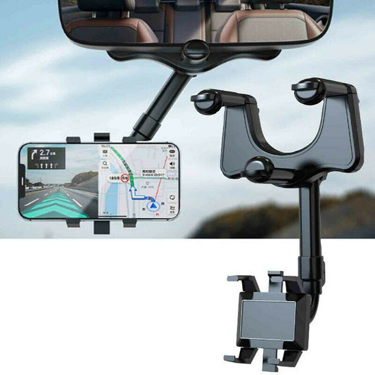 Soporte Giratorio para Espejo Retrovisor con Navegador GPS