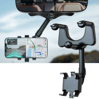 Soporte Giratorio para Espejo Retrovisor con Navegador GPS