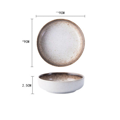 Plato Pequeño de Cerámica Japonesa para Especias y Condimentos - Image 8