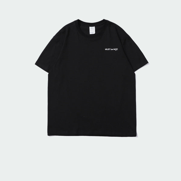 Playera Suelta Gato Madonna con Dedo Medio - Manga Corta