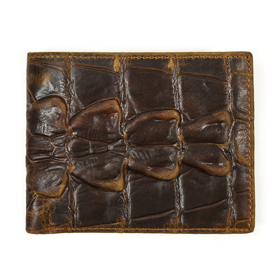 Billetera de Cuero Grabada Crazy Horse para Hombre - Image 13