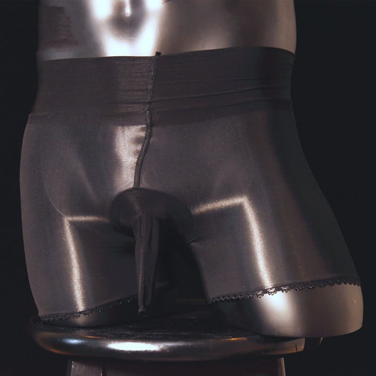 Ropa Interior Masculina Brillante Transparente Sexy - Image 5