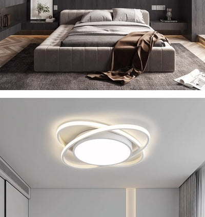 Lámpara de Techo Redonda Moderna para Dormitorio y Sala de Estar - Image 31