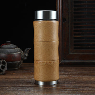 Vaso Térmico de Bambú para Agua Caliente - Image 8