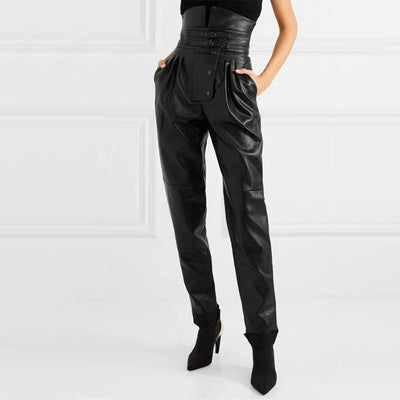 Pantalones de Cuero Ajustados - Image 8