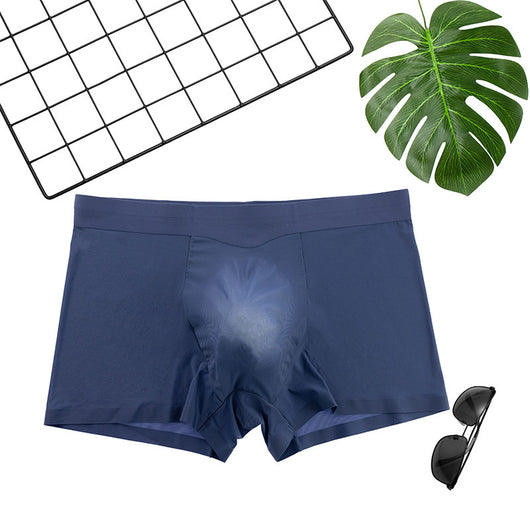 Bóxers Ultra Delgados Ice Silk para Hombre - Transpirables sin Marcas - Image 6