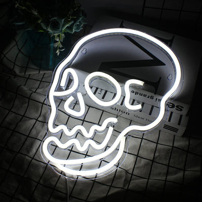 Calavera LED Neón para Decoración de Halloween - Image 4