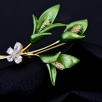 Broche Floral Estéreo Contraído - Image 9