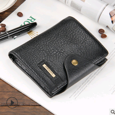 Billetera Corta Multifunción para Hombre Estilo Europeo y Americano - Image 6