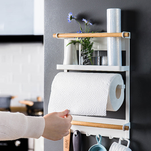 Organizador Magnético para Refrigerador de Pared - Soporte Multifunción - Image 7