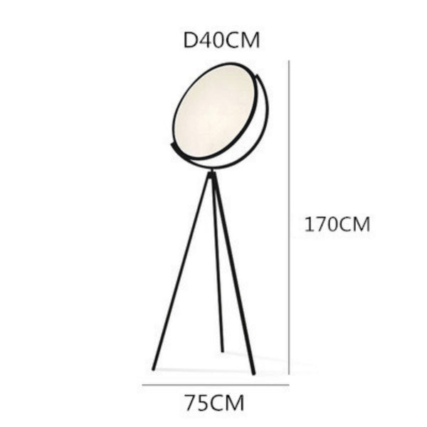 Lámpara de Pie Tripode Nórdica Minimalista para Sala y Dormitorio - Image 6