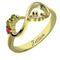 Sterling Silver Infinity Ring Jewelry Personalized Name Custom Ring Gold size10