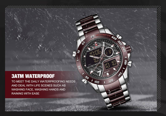 Reloj NAVIFORCE Dual Display - Cuarzo Deportivo - Image 2