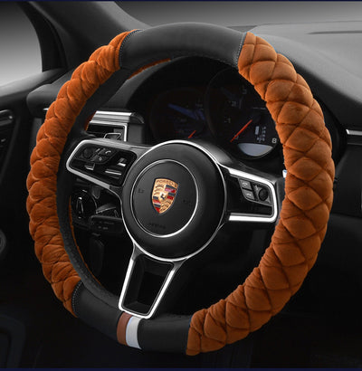 Funda Cálida para Volante de Auto con Diseño de Patitas - 38cm Protector Peluche - Image 8