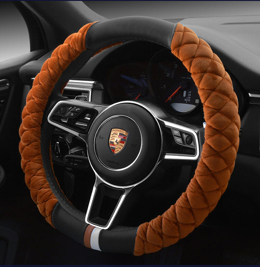 Funda Cálida para Volante de Auto con Diseño de Patitas - 38cm Protector Peluche - Image 8