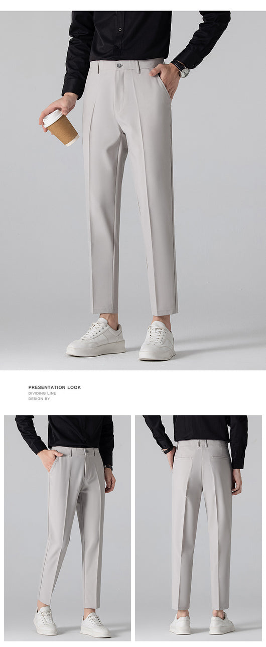 Pantalones Capri Slim Fit Talla Grande para Hombre - Image 13