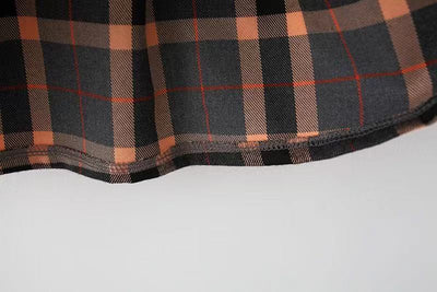 Vestido Cuadros Coreano con Bolsa Osito para Niñas - Image 6