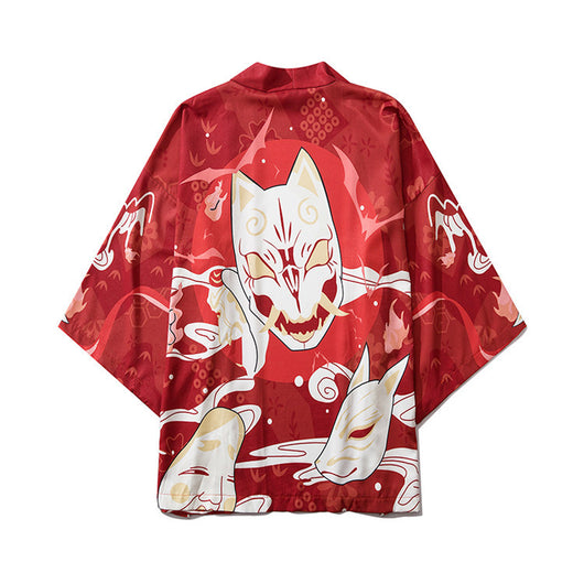 Cardigan Hanfu Estilo Antiguo Tang - Diseño Graffiti Fusión Oriental - Image 6