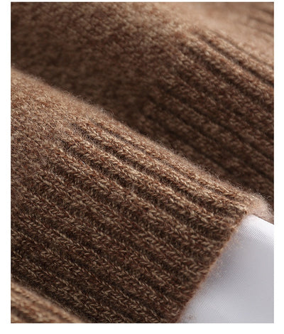 Abrigo de Cuello Alto en Cashmere para Hombre - Otoño e Invierno - Image 13