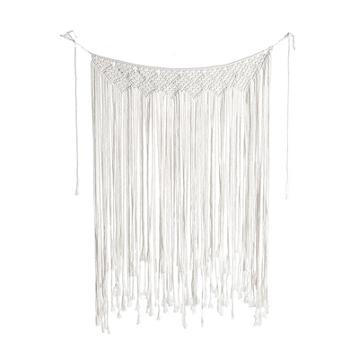 Tapiz Macramé Tejido a Mano Bohemio Geométrico para Decoración - Image 4