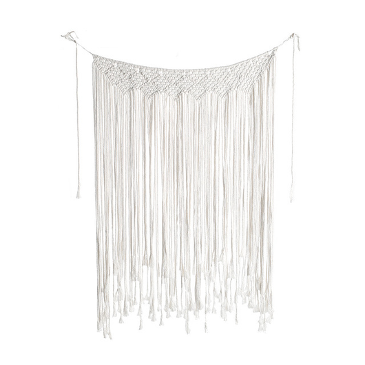 Tapiz Macramé Tejido a Mano Bohemio Geométrico para Decoración - Image 4