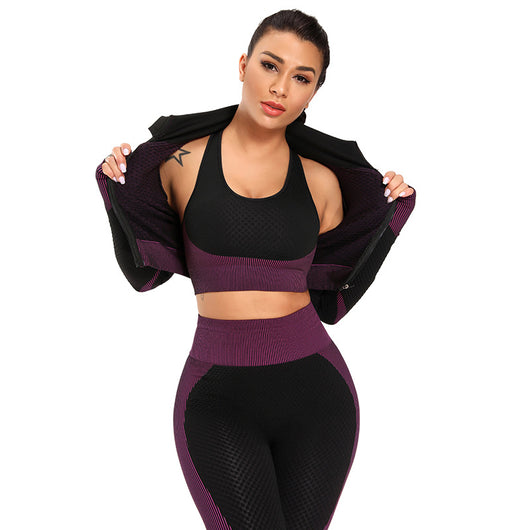 Conjunto Deportivo Yoga para Mujer - Traje Completo Gym - Image 21