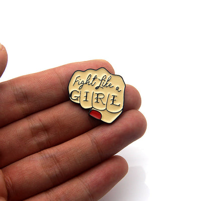 Broche Empoderamiento Femenino - Pin de Puño Lucha Como Mujer - Image 9