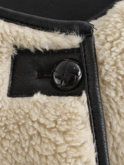 Abrigo de Peluche Tricolor para Mujer - Image 17