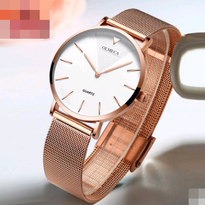 Reloj de Malla para Mujer Resistente al Agua - Cuarzo Personalizable - Image 2