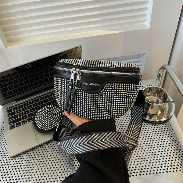 Bolso Bandolera Cuadrado Compacto de Gran Capacidad