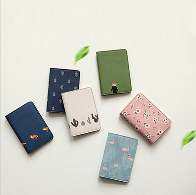 Organizador de Pasaporte y Documentos de Viaje con Diseño Kawaii