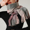 Cashmere Scarf with Tassels - Thick Wrap for Cold and Warm Weather