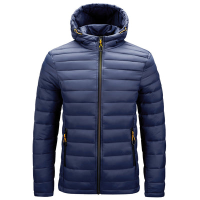 Abrigo Ligero con Capucha para Hombre - Image 7