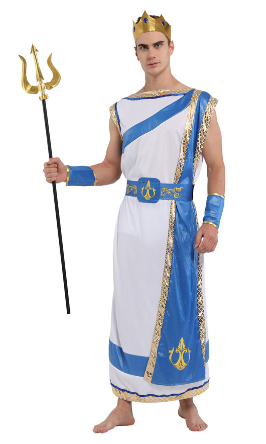 Disfraz de Poseidón: Traje de Dios Griego de Alto Desempeño - Image 5