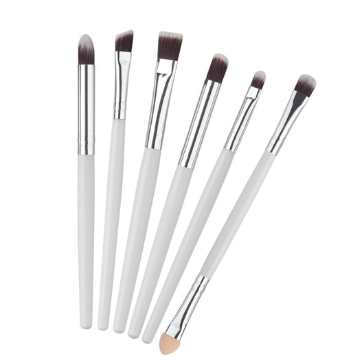 Set de 6 Brochas de Maquillaje Profesional para Ojos, Cejas y Labios - Image 2