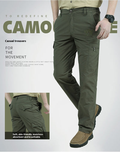 Pantalones Cargo Holgados Talla Grande - Image 17