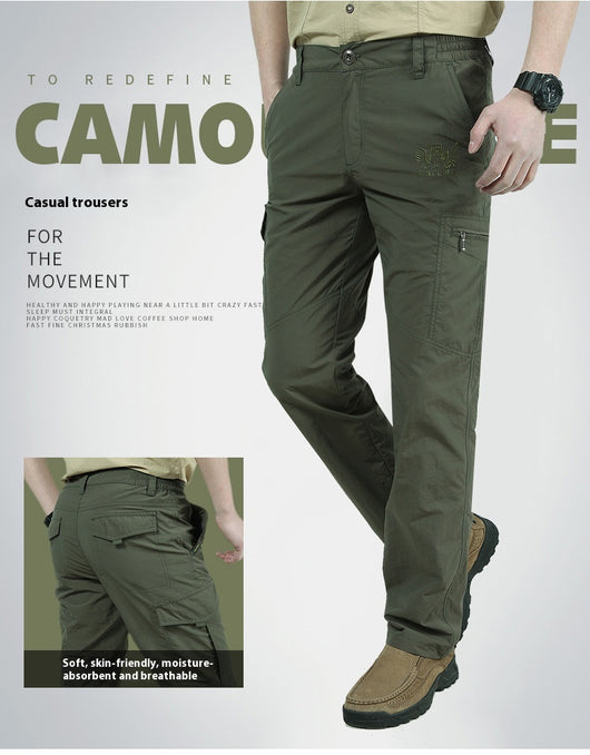 Pantalones Cargo Holgados Talla Grande - Image 17