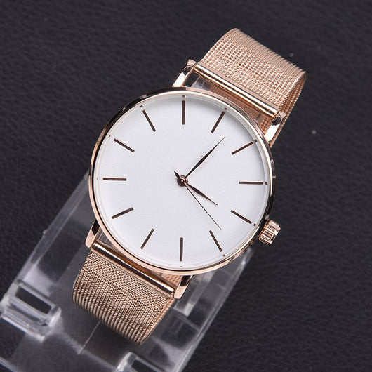 Reloj de Cuarzo con Pulsera de Acero Inoxidable - Image 3