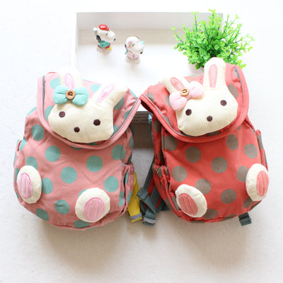 Mochila Escolar Infantil de Algodón Puro - Diseño Coreano