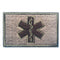 Badge Velcro Grey