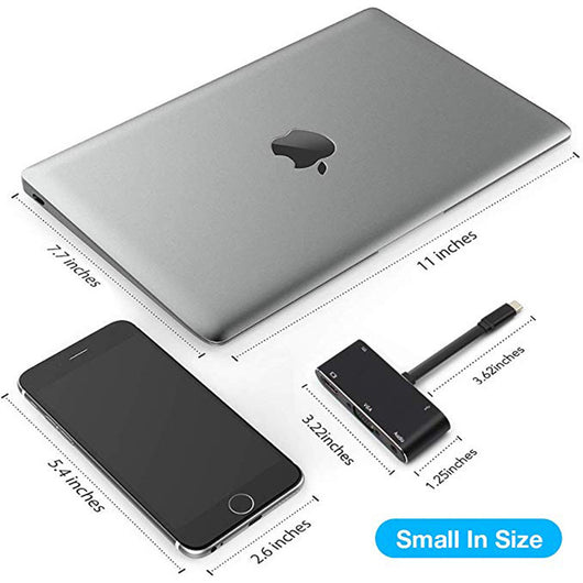 Adaptador Multi-puerto 5 en 1 USB-C a HDMI y VGA HD - Image 10