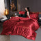 Funda De Cama Roja 1.5 Plazas