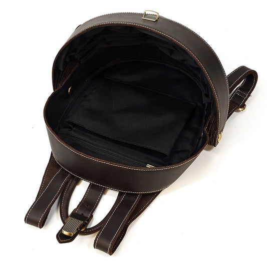 Mochila de Cuero Vintage Beetle con Personalidad Creativa - Image 2