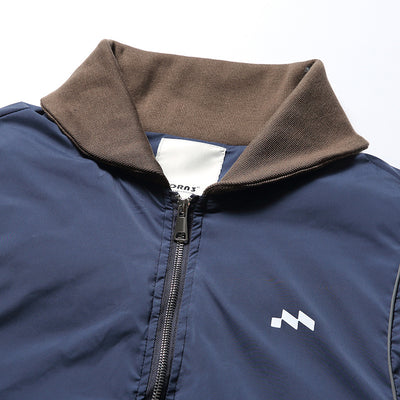 Abrigo Acolchado Retro con Cuello Alto para Hombre - Image 4