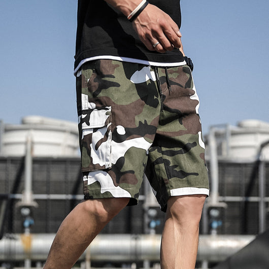 Shorts Tácticos Camuflaje con Cinco Bolsillos - Image 6
