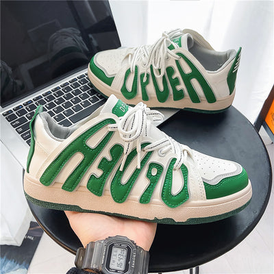 Zapatillas Urbanas Unisex con Letras - Diseño Minimalista Low-Top - Image 31