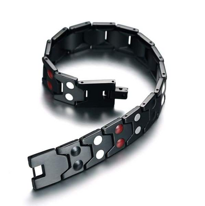 Pulsera Magnética de Titanio Bio Energy 4 en 1 para Hombre - Image 4